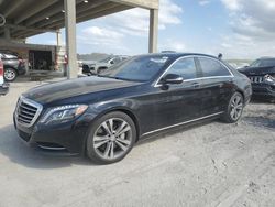 Mercedes-Benz S 550 salvage cars for sale: 2016 Mercedes-Benz S 550