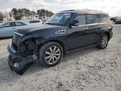 Salvage cars for sale from Copart Loganville, GA: 2012 Infiniti QX56