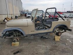 Salvage cars for sale at Lawrenceburg, KY auction: 1985 Jeep Jeep CJ7