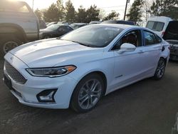 Salvage cars for sale at Denver, CO auction: 2019 Ford Fusion Titanium