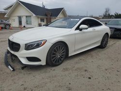 Mercedes-Benz S 550 salvage cars for sale: 2016 Mercedes-Benz S 550