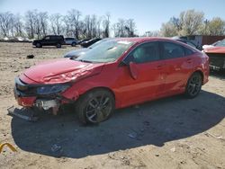 Salvage cars for sale at Baltimore, MD auction: 2020 Honda Civic EX
