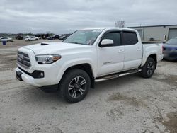 Salvage cars for sale from Copart Kansas City, KS: 2016 Toyota Tacoma Double Cab