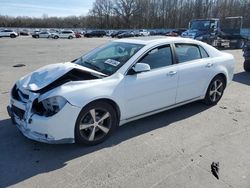 Chevrolet Malibu 1LT salvage cars for sale: 2012 Chevrolet Malibu 1LT