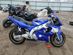 Salvage motorcycles for sale at Elgin, IL auction: 2004 Yamaha YZF600 R