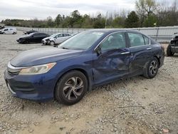 Salvage cars for sale from Copart Memphis, TN: 2016 Honda Accord LX