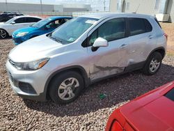 Chevrolet salvage cars for sale: 2018 Chevrolet Trax LS