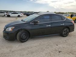 Vehiculos salvage en venta de Copart San Antonio, TX: 2015 Nissan Sentra S