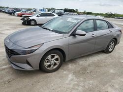 Salvage cars for sale at West Palm Beach, FL auction: 2023 Hyundai Elantra SE