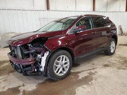 Salvage cars for sale at Lansing, MI auction: 2021 Ford Edge SEL