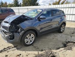 Salvage cars for sale from Copart Windsor, NJ: 2018 KIA Sportage LX
