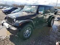 Jeep salvage cars for sale: 2017 Jeep Wrangler Unlimited Sport