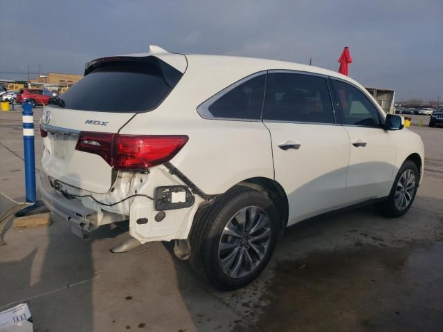 2016 Acura MDX Technology