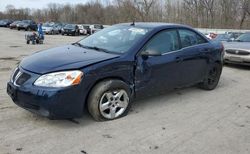 Pontiac G6 salvage cars for sale: 2008 Pontiac G6 Base