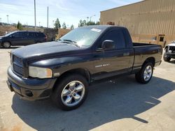 Dodge RAM 1500 salvage cars for sale: 2005 Dodge RAM 1500 ST