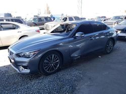 Salvage cars for sale from Copart Hayward, CA: 2020 Infiniti Q50 Pure