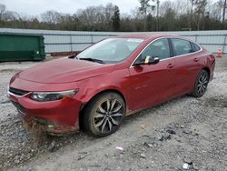 Chevrolet salvage cars for sale: 2016 Chevrolet Malibu LT