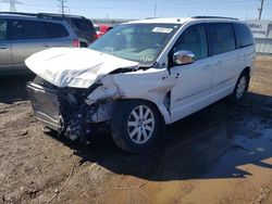 Salvage cars for sale at Elgin, IL auction: 2011 Chrysler Town & Country Touring L