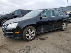 Salvage cars for sale at Woodhaven, MI auction: 2009 Volkswagen Jetta SE