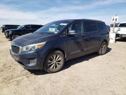 KIA Vehiculos salvage en venta: 2016 KIA Sedona LX