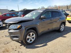 Salvage cars for sale from Copart Hillsborough, NJ: 2018 Jeep Compass Latitude