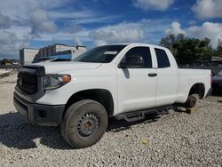 Salvage cars for sale from Copart Opa Locka, FL: 2019 Toyota Tundra Double Cab SR/SR5