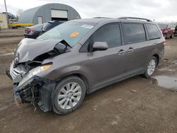 Toyota Sienna XLE salvage cars for sale: 2011 Toyota Sienna XLE