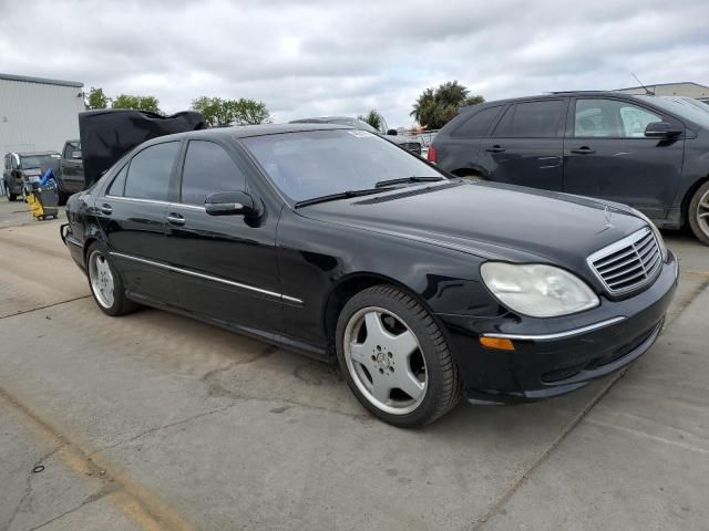 2002 Mercedes-Benz S 55 AMG