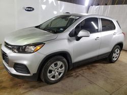 Chevrolet Trax LS salvage cars for sale: 2018 Chevrolet Trax LS