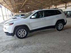 Salvage cars for sale from Copart Phoenix, AZ: 2017 Jeep Cherokee Latitude