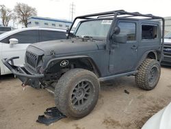 Jeep Wrangler salvage cars for sale: 2012 Jeep Wrangler Sport