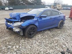 Honda salvage cars for sale: 2018 Honda Civic LX