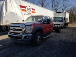 Salvage trucks for sale at Glassboro, NJ auction: 2015 Ford F450 Super Duty