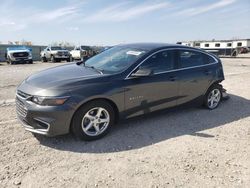 Chevrolet Malibu LS salvage cars for sale: 2017 Chevrolet Malibu LS