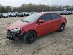 Salvage cars for sale at Conway, AR auction: 2017 Toyota Corolla L
