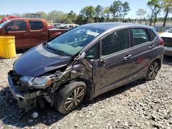 Honda fit salvage cars for sale: 2017 Honda FIT EX