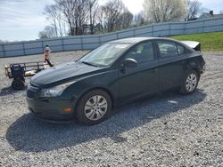 Vehiculos salvage en venta de Copart Gastonia, NC: 2014 Chevrolet Cruze LS