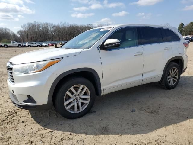 2016 Toyota Highlander LE