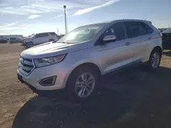 Salvage cars for sale at Amarillo, TX auction: 2017 Ford Edge SEL