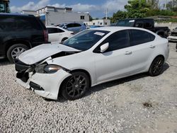 Dodge salvage cars for sale: 2016 Dodge Dart SXT