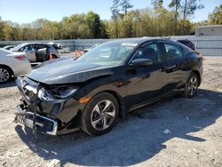 Salvage cars for sale from Copart Augusta, GA: 2020 Honda Civic LX