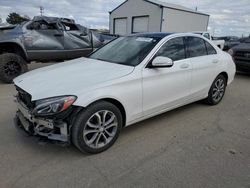 Salvage cars for sale from Copart Nampa, ID: 2015 Mercedes-Benz C 300 4matic