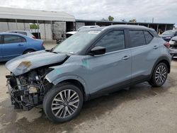 Salvage cars for sale from Copart Fresno, CA: 2021 Nissan Kicks SV