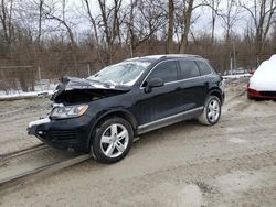 Salvage cars for sale at Northfield, OH auction: 2013 Volkswagen Touareg V6
