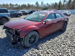 Salvage cars for sale at Windham, ME auction: 2015 Chrysler 300C