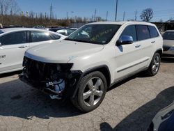 Salvage SUVs for sale at auction: 2012 Jeep Grand Cherokee Overland