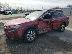 Salvage cars for sale at West Mifflin, PA auction: 2023 Subaru Outback Premium