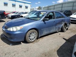 Toyota Camry salvage cars for sale: 2005 Toyota Camry LE