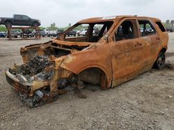 Salvage cars for sale at Mercedes, TX auction: 2018 Ford Explorer Police Interceptor