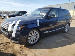 Land Rover Range Rover salvage cars for sale: 2017 Land Rover Range Rover Supercharged